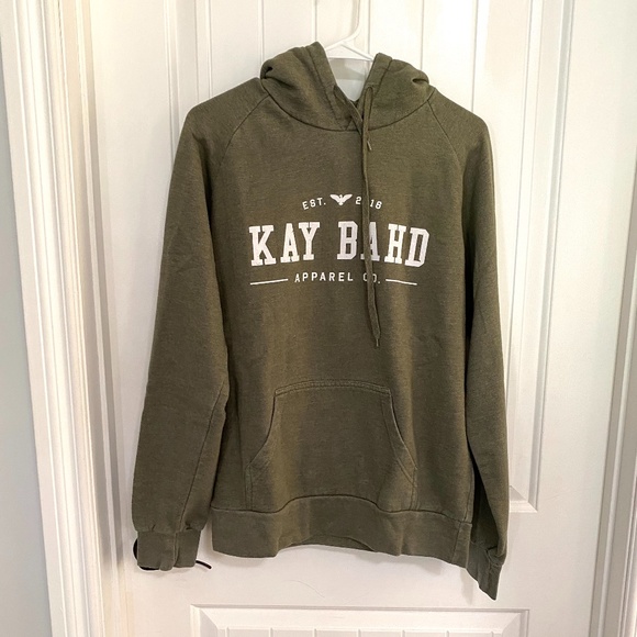 Kay Bahd Army Green Hoodie - Picture 1 of 1